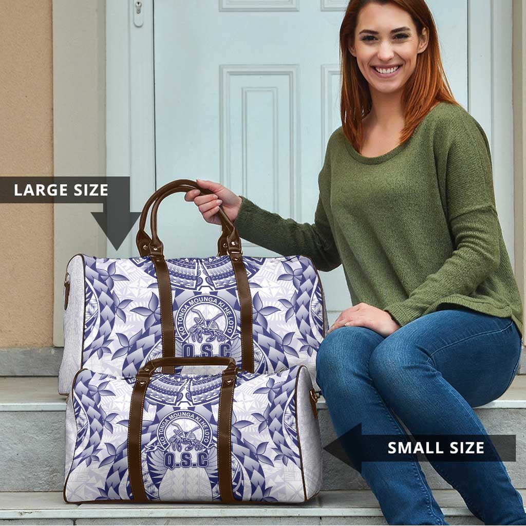 Tonga Queen Salote College Travel Bag Centenary White Version