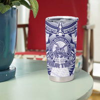 Personalised Tonga Queen Salote College Tumbler Cup Centenary White Version