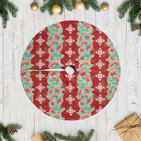 Hawaii Ohia Lehua Tree Skirt Tropical Vibes Crimson LT05 Casual Crimson - Polynesian Pride