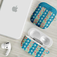 Hawaii Ohia Lehua AirPods Case Tropical Vibes Teal