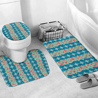 Hawaii Ohia Lehua Bathroom Set Tropical Vibes Teal