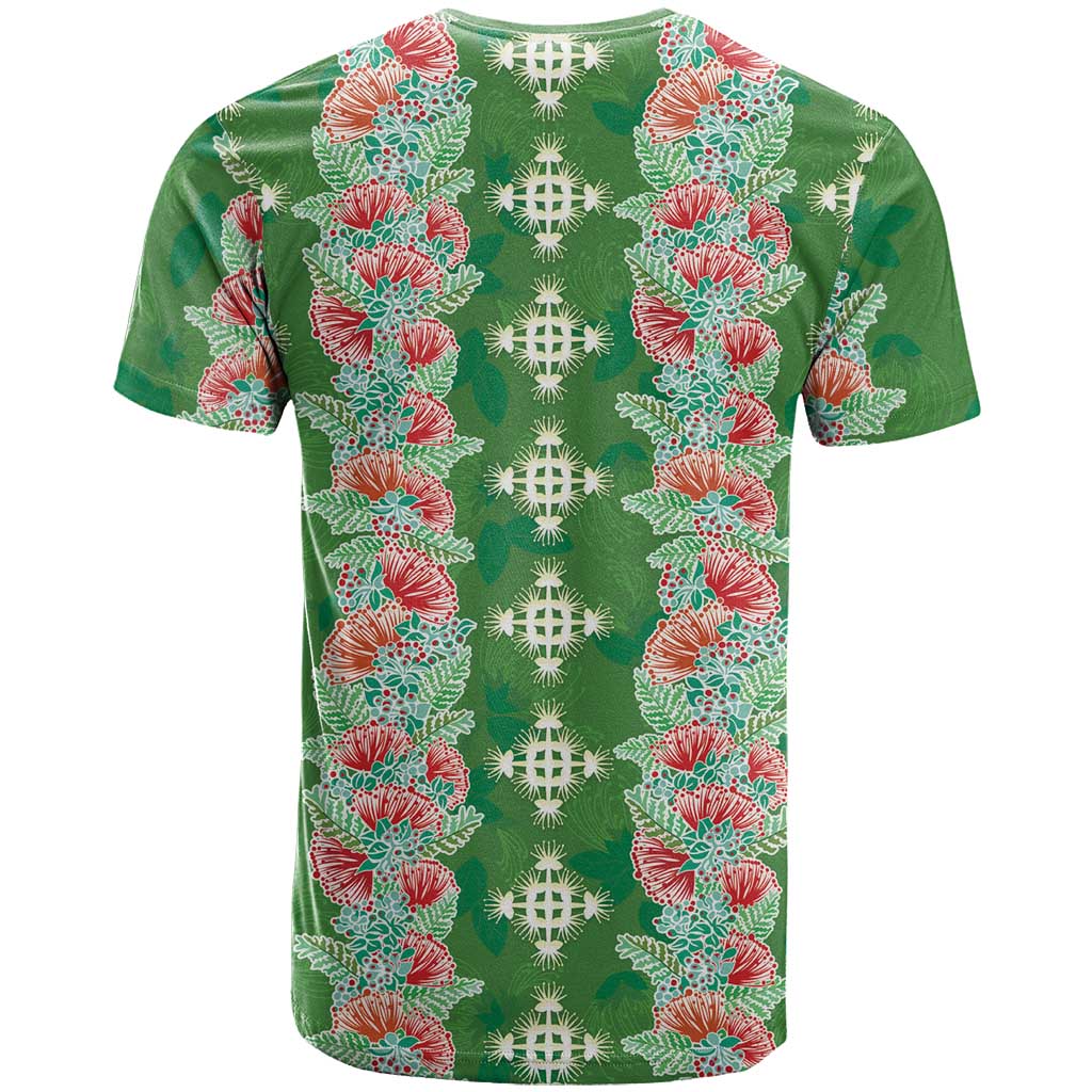 Hawaii Ohia Lehua T Shirt Tropical Vibes Green