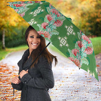 Hawaii Ohia Lehua Umbrella Tropical Vibes Green