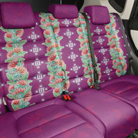 Hawaii Ohia Lehua Back Car Seat Cover Tropical Vibes Fuchsia LT05 - Polynesian Pride
