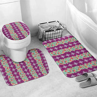 Hawaii Ohia Lehua Bathroom Set Tropical Vibes Fuchsia