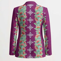 Hawaii Ohia Lehua Blazer Tropical Vibes Fuchsia
