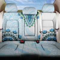 Africa Dashiki Back Car Seat Cover With Polynesian Pattern Blue Version LT05 One Size Blue - Polynesian Pride