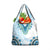 Africa Dashiki Grocery Bag With Polynesian Pattern Blue Version