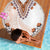 Africa Dashiki Beach Blanket With Polynesian Pattern Beige Version