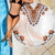 Africa Dashiki Beach Blanket With Polynesian Pattern Beige Version