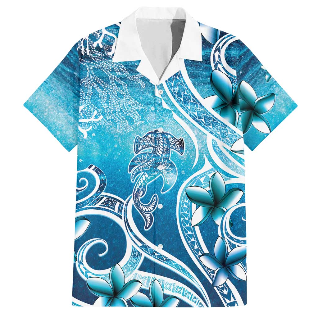 Polynesia World Ocean Day Family Matching Summer Maxi Dress and Hawaiian Shirt Ocean Style