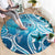Polynesia World Ocean Day Round Carpet Ocean Style