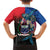 Samoa Family Matching Puletasi and Hawaiian Shirt Humpback Whale Siapo Pattern