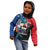 Samoa Kid Hoodie Humpback Whale Siapo Pattern