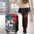 Samoa Luggage Cover Humpback Whale Siapo Pattern
