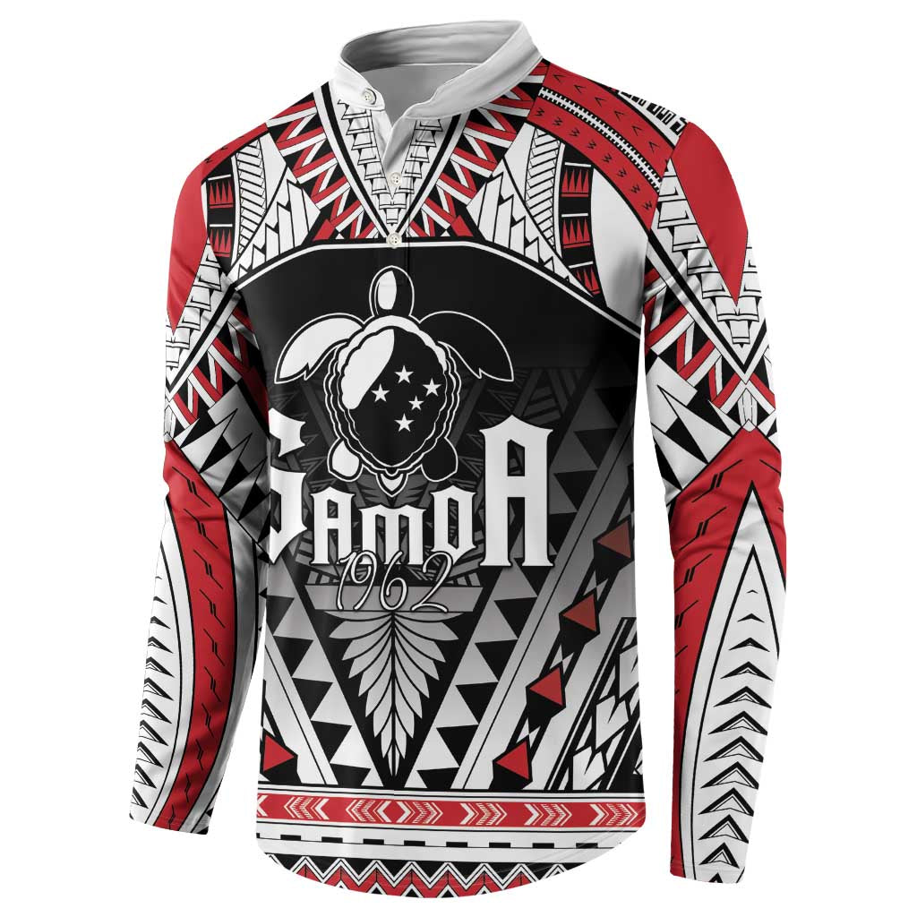 Samoa Independence Day Button Sweatshirt Proud To Be Samoan