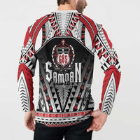 Samoa Independence Day Button Sweatshirt Proud To Be Samoan