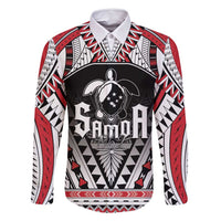 Samoa Independence Day Family Matching Long Sleeve Bodycon Dress and Hawaiian Shirt Proud To Be Samoan LT05 Dad's Shirt - Long Sleeve Black - Polynesian Pride