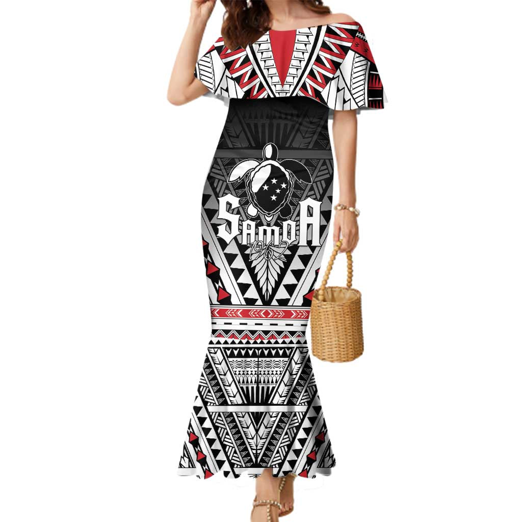 Samoa Independence Day Family Matching Mermaid Dress and Hawaiian Shirt Proud To Be Samoan