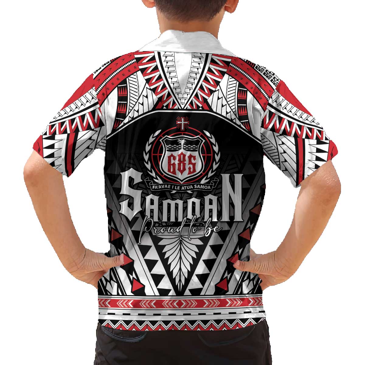 Samoa Independence Day Family Matching Off The Shoulder Long Sleeve Dress and Hawaiian Shirt Proud To Be Samoan LT05 - Polynesian Pride