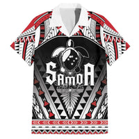 Samoa Independence Day Family Matching Off The Shoulder Long Sleeve Dress and Hawaiian Shirt Proud To Be Samoan LT05 Dad's Shirt - Short Sleeve Black - Polynesian Pride
