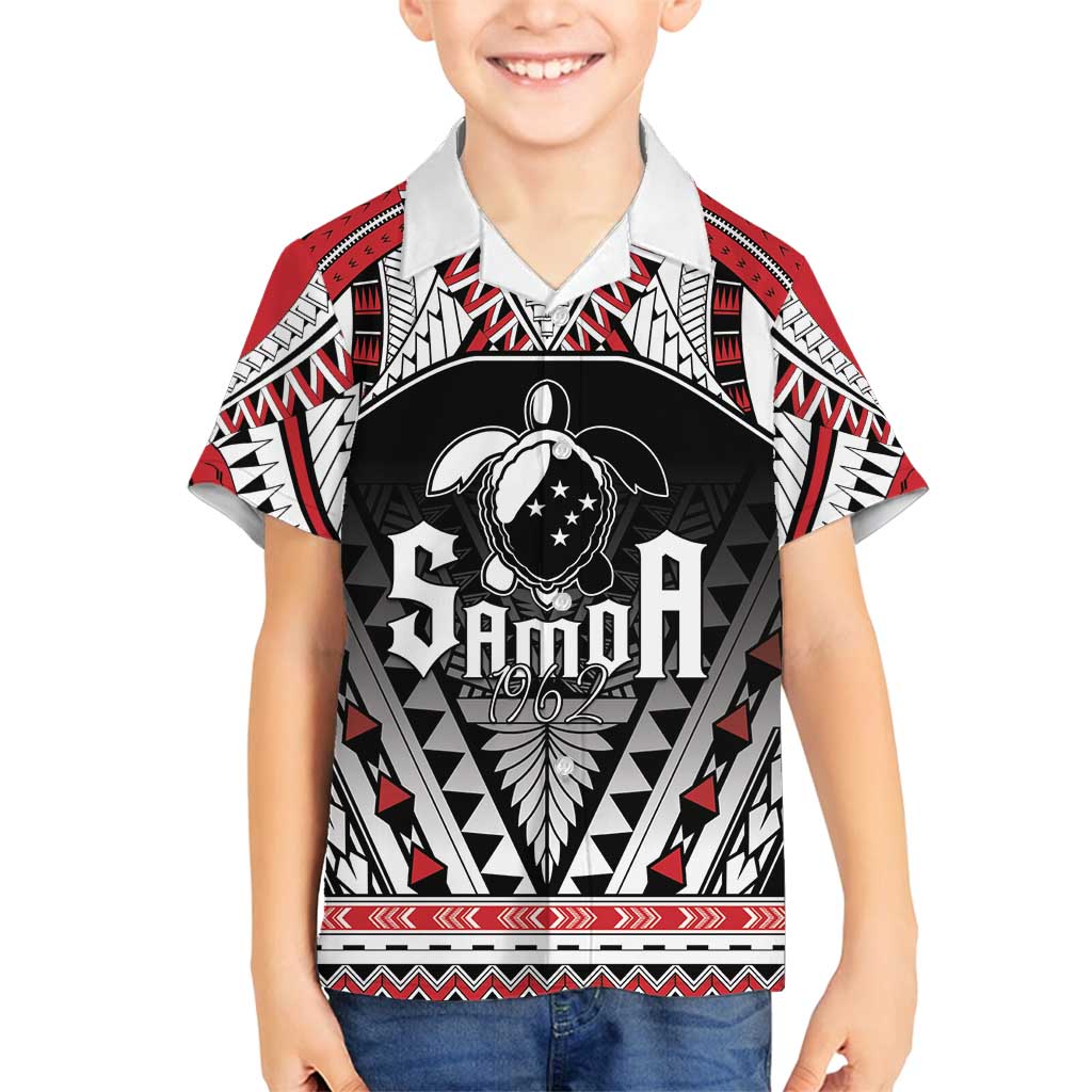 Samoa Independence Day Family Matching Puletasi and Hawaiian Shirt Proud To Be Samoan