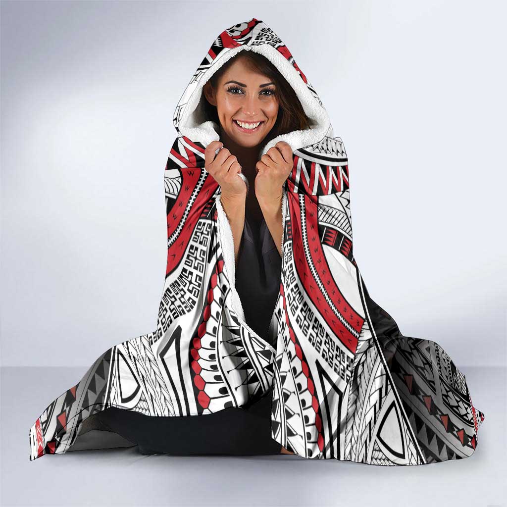 Samoa Independence Day Hooded Blanket Proud To Be Samoan