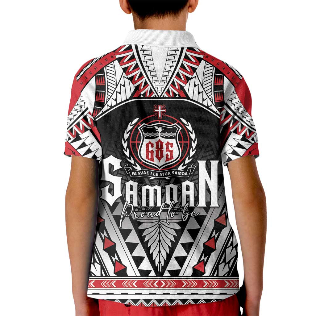 Samoa Independence Day Kid Polo Shirt Proud To Be Samoan