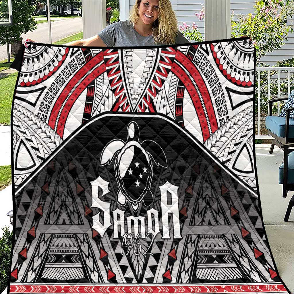 Samoa Independence Day Quilt Proud To Be Samoan