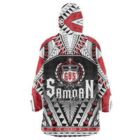 Samoa Independence Day Wearable Blanket Hoodie Proud To Be Samoan