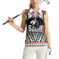 Samoa Independence Day Women Sleeveless Polo Shirt Proud To Be Samoan