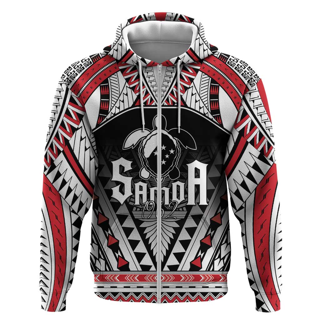 Samoa Independence Day Zip Hoodie Proud To Be Samoan