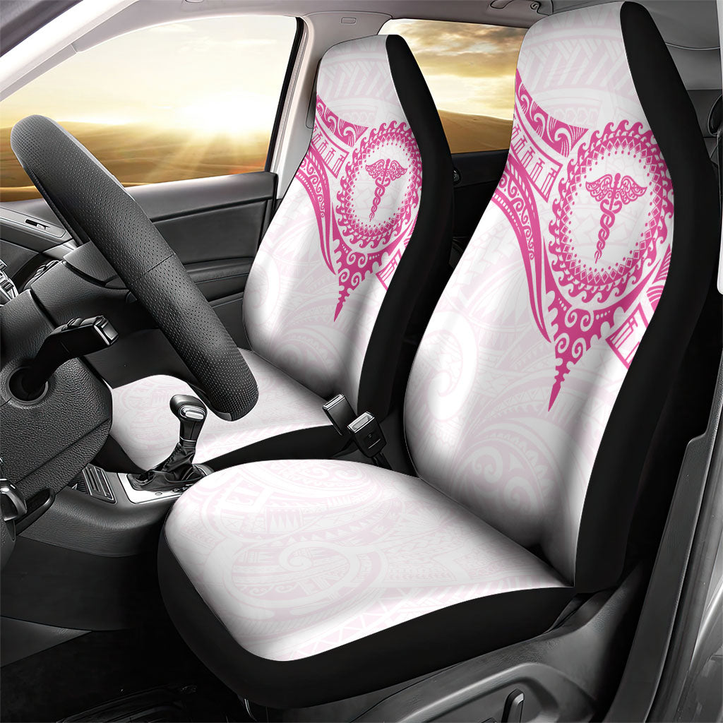 New Zealand Aotearoa Car Seat Cover Nurse Tribal Pink Version