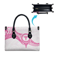 New Zealand Aotearoa Leather Bag Nurse Tribal Pink Version