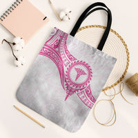 New Zealand Aotearoa Tote Bag Nurse Tribal Pink Version