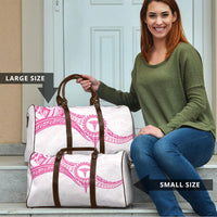 New Zealand Aotearoa Travel Bag Nurse Tribal Pink Version