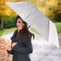 New Zealand Aotearoa Umbrella Nurse Tribal Pink Version