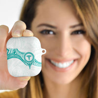 New Zealand Aotearoa AirPods Case Nurse Tribal Teal Version