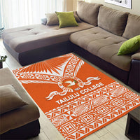 Tonga Tailulu College Area Rug Tongan Kupesi Pattern