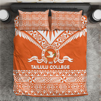 Tonga Tailulu College Bedding Set Tongan Kupesi Pattern