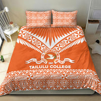 Tonga Tailulu College Bedding Set Tongan Kupesi Pattern