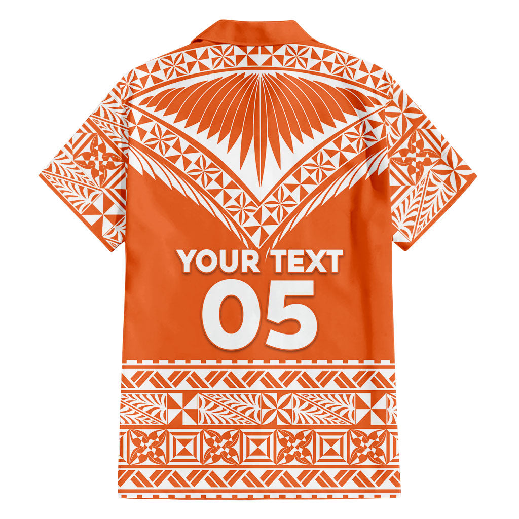 Personalised Tonga Tailulu College Family Matching Mermaid Dress and Hawaiian Shirt Tongan Kupesi Pattern