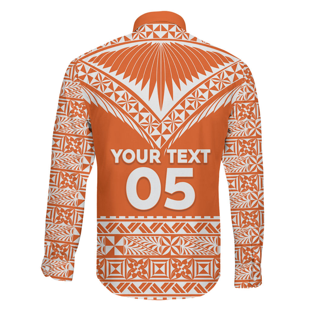 Personalised Tonga Tailulu College Family Matching Off Shoulder Maxi Dress and Hawaiian Shirt Tongan Kupesi Pattern