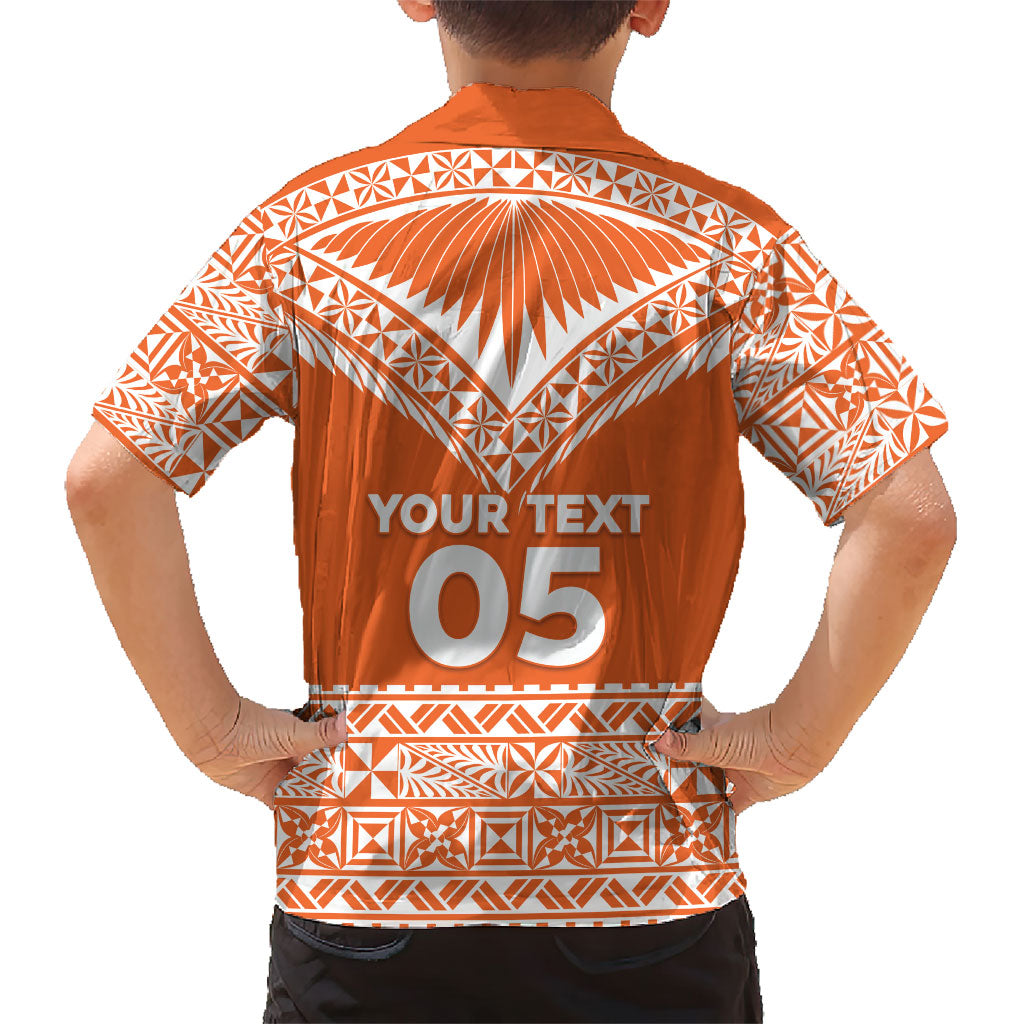Personalised Tonga Tailulu College Family Matching Puletasi and Hawaiian Shirt Tongan Kupesi Pattern