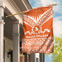 Tonga Tailulu College Garden Flag Tongan Kupesi Pattern