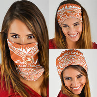 Tonga Tailulu College Neck Gaiter Tongan Kupesi Pattern