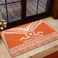 Tonga Tailulu College Rubber Doormat Tongan Kupesi Pattern