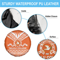 Tonga Tailulu College Spare Tire Cover Tongan Kupesi Pattern