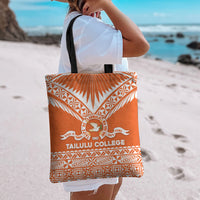 Tonga Tailulu College Tote Bag Tongan Kupesi Pattern