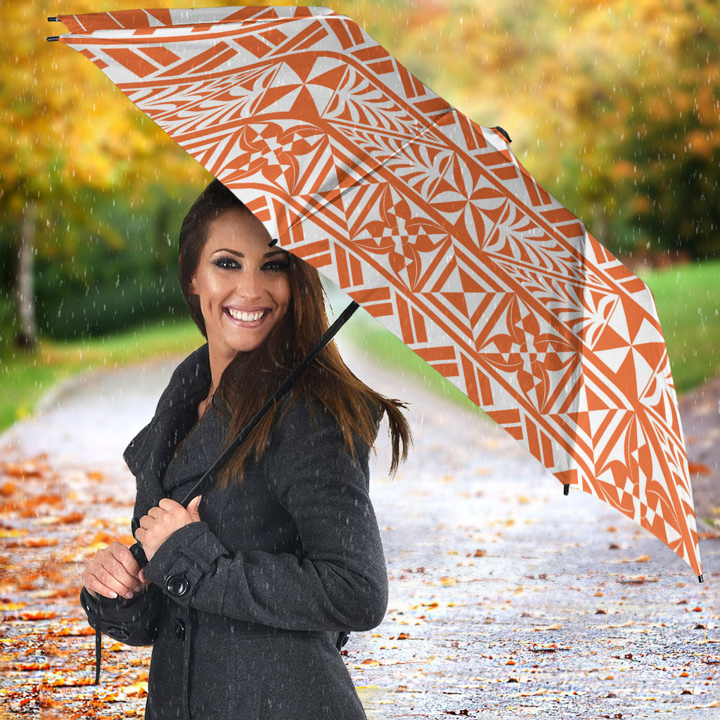 Tonga Tailulu College Umbrella Tongan Kupesi Pattern